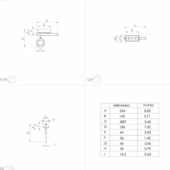 Luminaires Eglo Éclairage Led|Plafonnier Eglo CARDILLIO LED Noir, 2 lumières