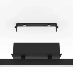 Luminaires Eglo Éclairage Led|Plafonnier Eglo CARDILLIO LED Noir, 3 lumières
