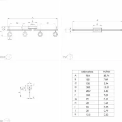 Luminaires Eglo Éclairage Led|Plafonnier Eglo CARDILLIO LED Noir, 6 lumières