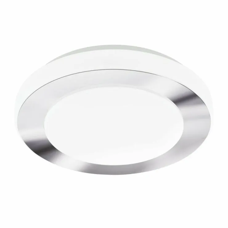 Luminaires Eglo Éclairage Led|Plafonnier Eglo CARPI LED Blanc, 1 lumière