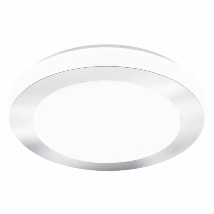 Luminaires Eglo Éclairage Led|Plafonnier Eglo CARPI LED Blanc, 1 lumière