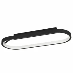 Luminaires Eglo Éclairage Led|Plafonnier Eglo CODRIALES LED Noir, 1 lumière