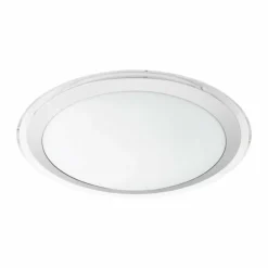 hofstein Éclairage Led|Plafonnier Eglo COMPETA 1 LED Blanc, 1 lumière