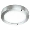Plafonnier EGLO connect FUEVA-C LED Chrome, 1 lumière, Changeur de couleurs