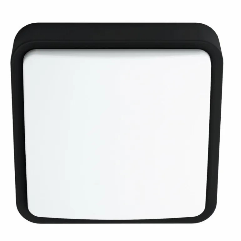 Plafonnier Eglo Connect PIOVE LED Noir, 1 lumière
