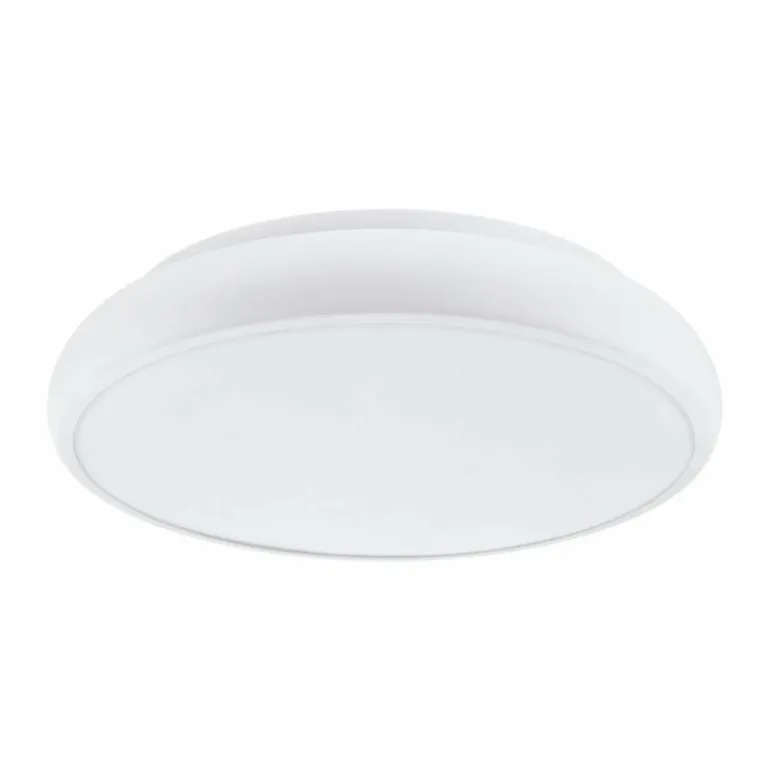 Plafonnier EGLO connect RIODEVA-C LED Blanc, 1 lumière, Changeur de couleurs
