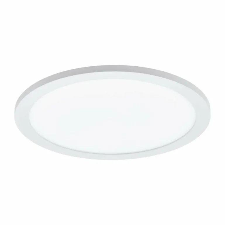 Plafonnier Eglo CONNECT SARSINA-C LED Blanc, 1 lumière, Télécommandes, Changeur de couleurs