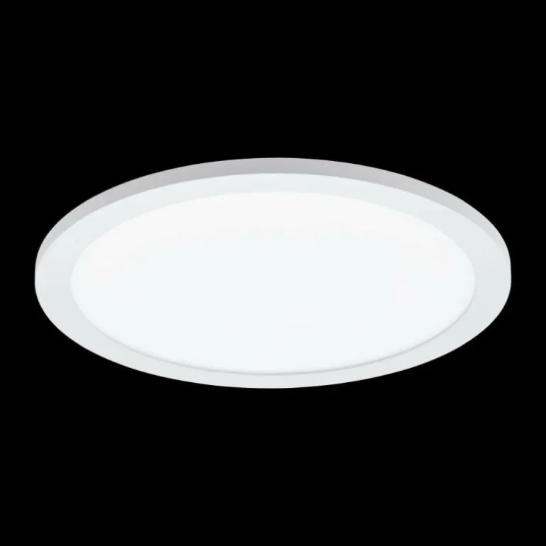 Plafonnier Eglo CONNECT SARSINA-C LED Blanc, 1 lumière, Télécommandes, Changeur de couleurs