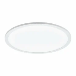 Plafonnier Eglo CONNECT SARSINA-C LED Blanc, 1 lumière, Télécommandes, Changeur de couleurs