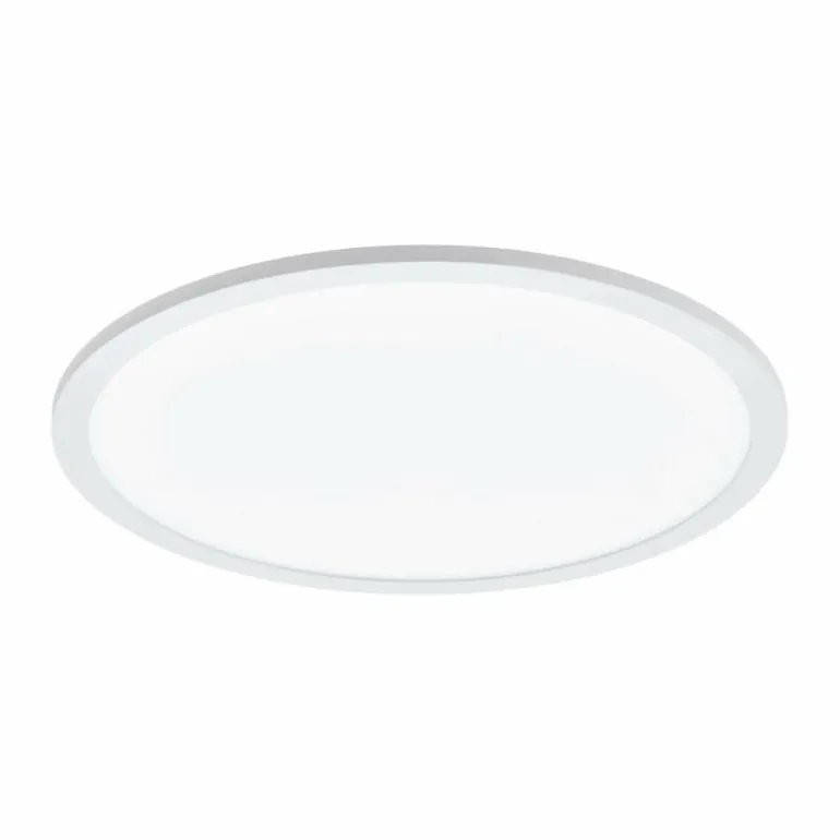 Plafonnier Eglo CONNECT SARSINA-C LED Blanc, 1 lumière, Télécommandes, Changeur de couleurs