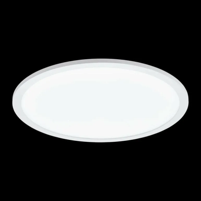 Plafonnier Eglo CONNECT SARSINA-C LED Blanc, 1 lumière, Télécommandes, Changeur de couleurs