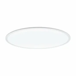 Plafonnier EGLO connect SARSINA-C LED Blanc, 1 lumière, Télécommandes, Changeur de couleurs