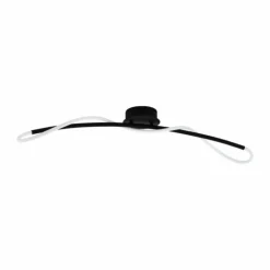 Luminaires Eglo Éclairage Led|Plafonnier Eglo EGIDONELLA LED Noir, 1 lumière