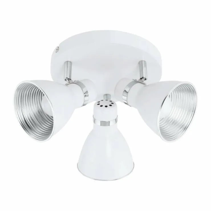 Luminaires Eglo Éclairage Led|Plafonnier Eglo FRANIA-S LED Blanc, 6 lumières
