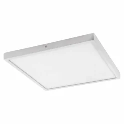Luminaires Eglo Éclairage Led|Plafonnier Eglo FUEVA LED Blanc, 1 lumière