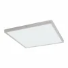 Luminaires Eglo Éclairage Led|Plafonnier Eglo FUEVA LED Argenté, 1 lumière