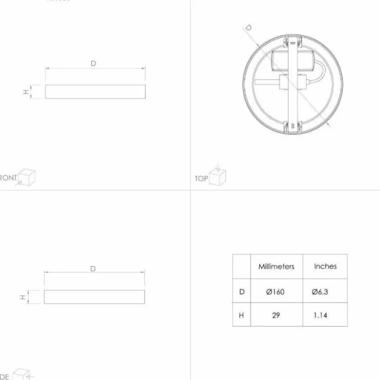 Luminaires Eglo Éclairage Led|Plafonnier Eglo FUEVA LED Nickel mat, 1 lumière