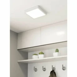 Luminaires Eglo Éclairage Led|Plafonnier Eglo FUEVA LED Blanc, 1 lumière