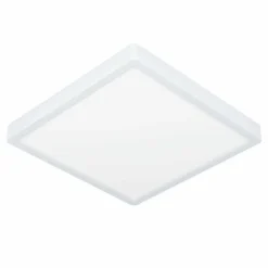 Luminaires Eglo Éclairage Led|Plafonnier Eglo FUEVA LED Blanc, 1 lumière