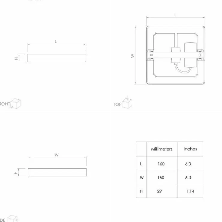 Luminaires Eglo Éclairage Led|Plafonnier Eglo FUEVA LED Nickel mat, 1 lumière