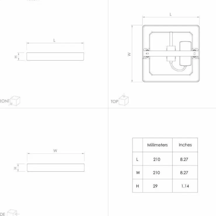 Luminaires Eglo Éclairage Led|Plafonnier Eglo FUEVA LED Nickel mat, 1 lumière