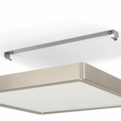 Luminaires Eglo Éclairage Led|Plafonnier Eglo FUEVA LED Nickel mat, 1 lumière