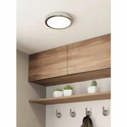 Luminaires Eglo Éclairage Led|Plafonnier Eglo FUEVA LED Chrome, 1 lumière