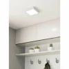 Luminaires Eglo Éclairage Led|Plafonnier Eglo FUEVA LED Blanc, 1 lumière