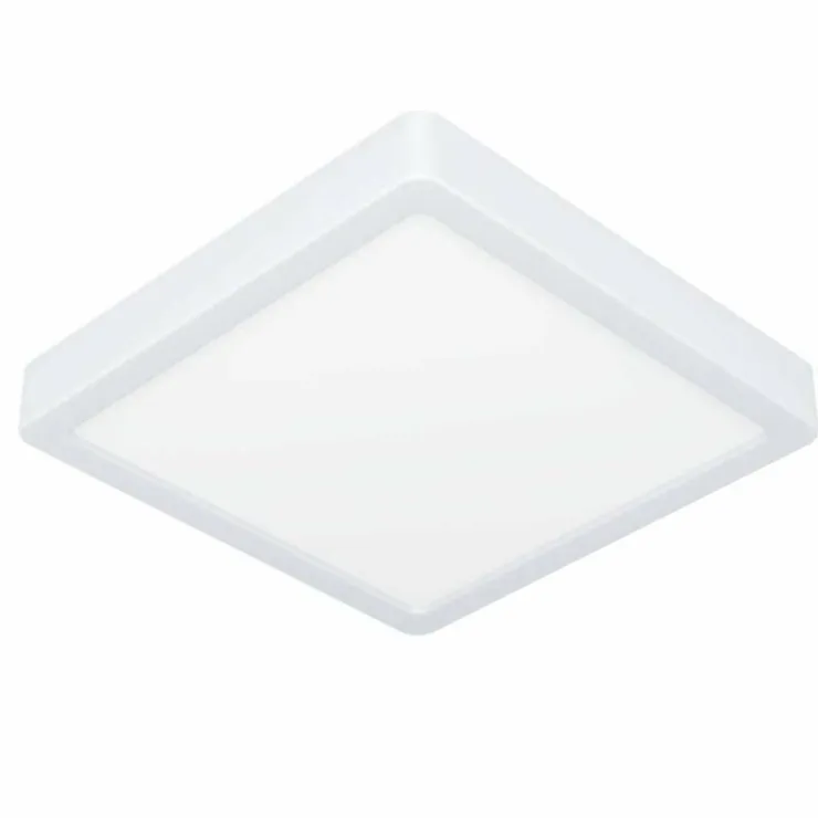 Luminaires Eglo Éclairage Led|Plafonnier Eglo FUEVA LED Blanc, 1 lumière