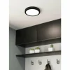 Luminaires Eglo Éclairage Led|Plafonnier Eglo FUEVA LED Noir, 1 lumière