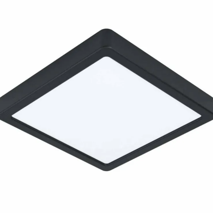 Luminaires Eglo Éclairage Led|Plafonnier Eglo FUEVA-Z LED Noir, 1 lumière