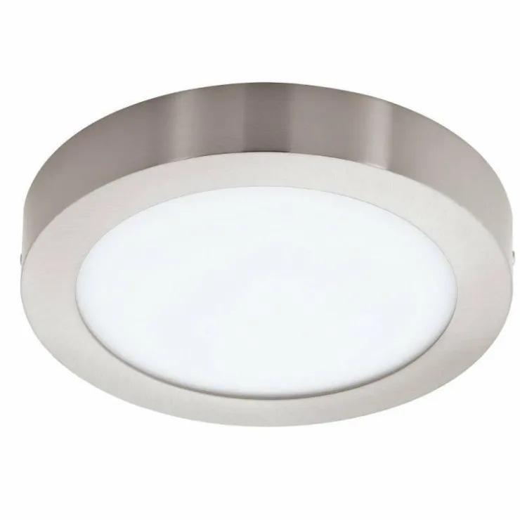 Luminaires Eglo Éclairage Led|Plafonnier Eglo FUEVA-Z LED Nickel mat, 1 lumière