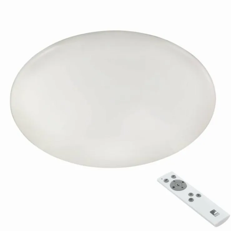 Luminaires Eglo Éclairage Led|Plafonnier Eglo GIRON LED Blanc, 1 lumière, Télécommandes