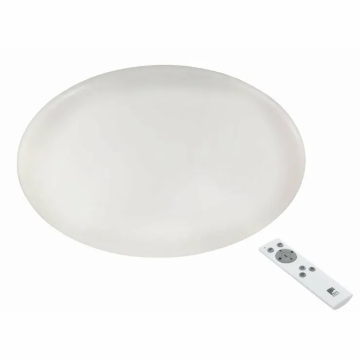 Luminaires Eglo Éclairage Led|Plafonnier Eglo GIRON LED Blanc, 1 lumière, Télécommandes