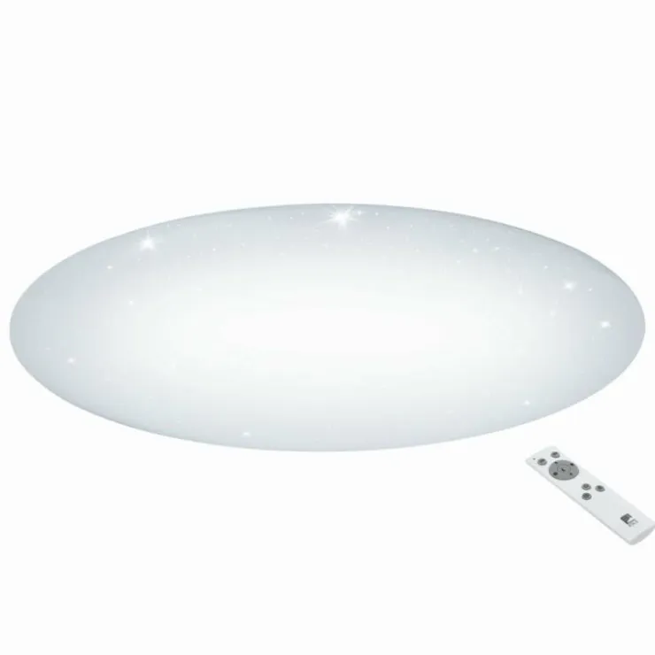 Luminaires Eglo Éclairage Led|Plafonnier Eglo GIRON-S LED Blanc, 1 lumière, Télécommandes