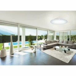 Luminaires Eglo Éclairage Led|Plafonnier Eglo GIRON-S LED Blanc, 1 lumière, Télécommandes