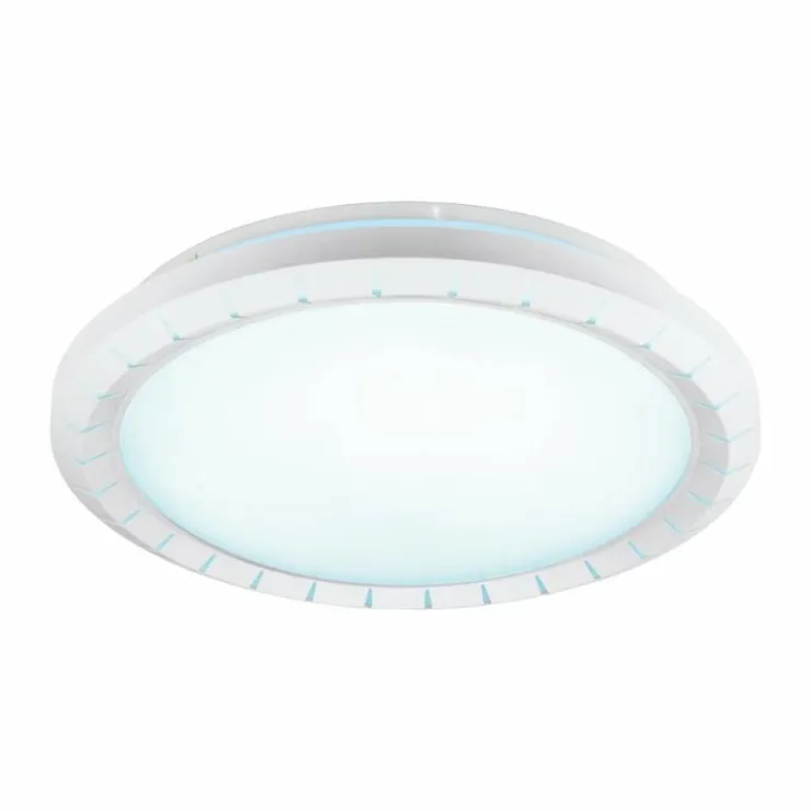 Luminaires Eglo Éclairage Led|Plafonnier Eglo GUSAMA LED Blanc, 1 lumière