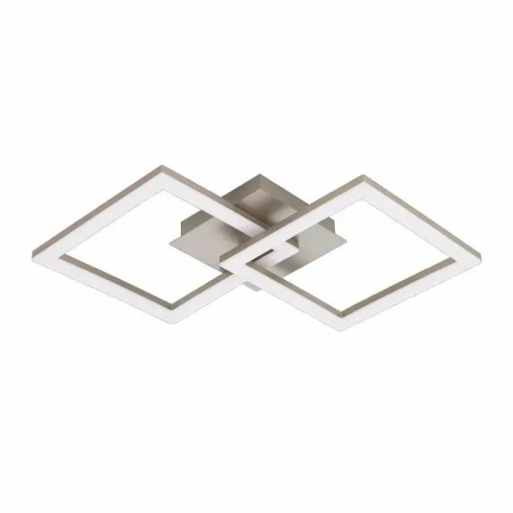 Luminaires Eglo Éclairage Led|Plafonnier Eglo HUERTA LED Blanc, 1 lumière