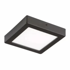 Luminaires Eglo Éclairage Led|Plafonnier Eglo IDUN LED Noir, 1 lumière
