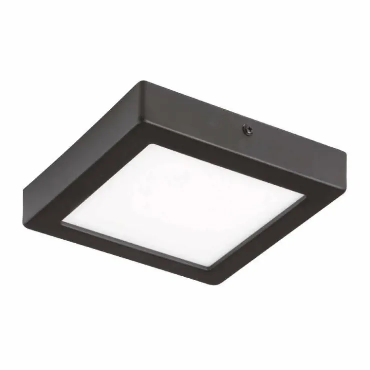 Luminaires Eglo Éclairage Led|Plafonnier Eglo IDUN LED Noir, 1 lumière