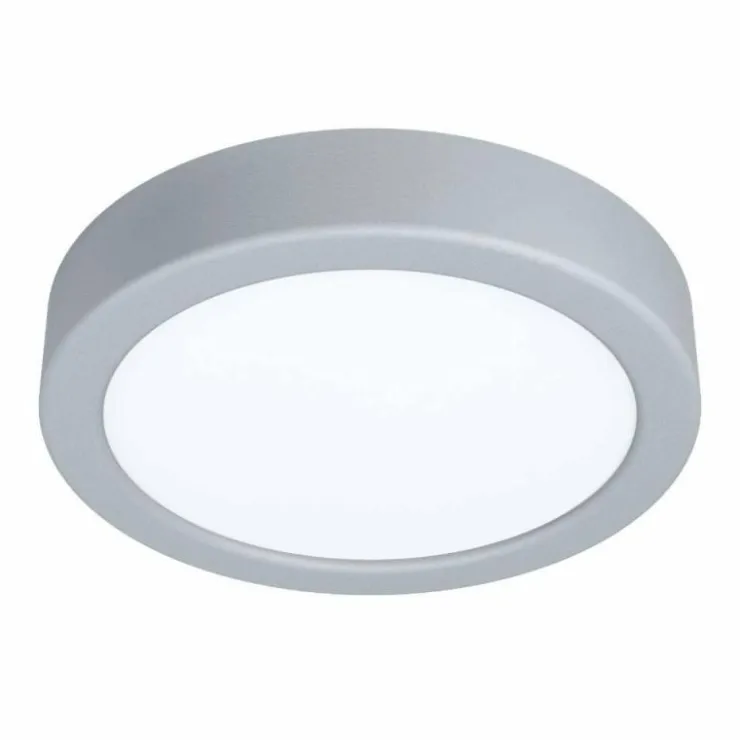 Luminaires Eglo Éclairage Led|Plafonnier Eglo IDUN LED Argenté, 1 lumière