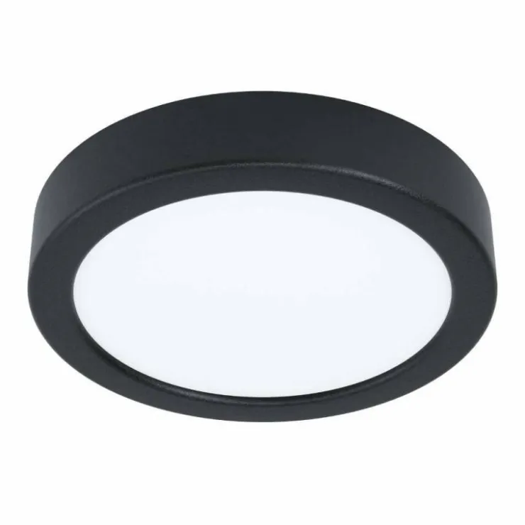 Luminaires Eglo Éclairage Led|Plafonnier Eglo IDUN LED Noir, 1 lumière