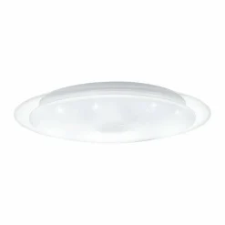Luminaires Eglo Éclairage Led|Plafonnier Eglo IGROKA LED Transparent, Blanc, 1 lumière