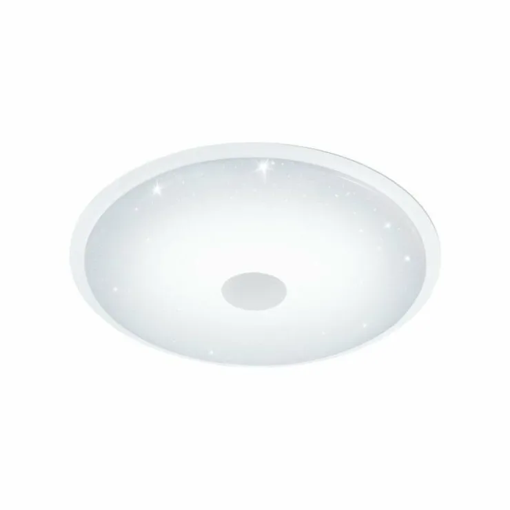 Luminaires Eglo Éclairage Led|Plafonnier Eglo LANCIANO LED Blanc, 1 lumière