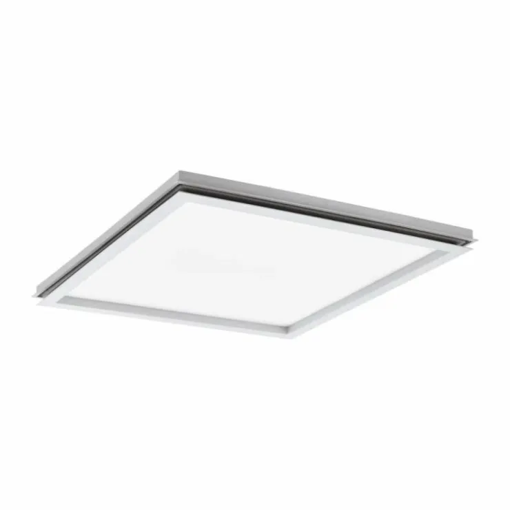 Luminaires Eglo Éclairage Led|Plafonnier Eglo LAZARAS LED Blanc, 1 lumière, Changeur de couleurs