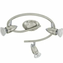 Luminaires Eglo Plafonniers|Plafonnier Eglo MAGNUM-LED Nickel mat