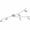 Luminaires Eglo Plafonniers|Plafonnier Eglo MAGNUM-LED Nickel mat