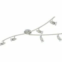 Luminaires Eglo Plafonniers|Plafonnier Eglo MAGNUM-LED Nickel mat