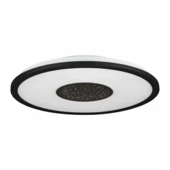 Luminaires Eglo Éclairage Led|Plafonnier Eglo MARMORATA LED Noir, Blanc, 2 lumières