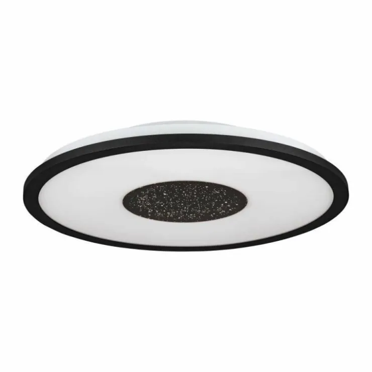 Luminaires Eglo Éclairage Led|Plafonnier Eglo MARMORATA LED Noir, Blanc, 2 lumières